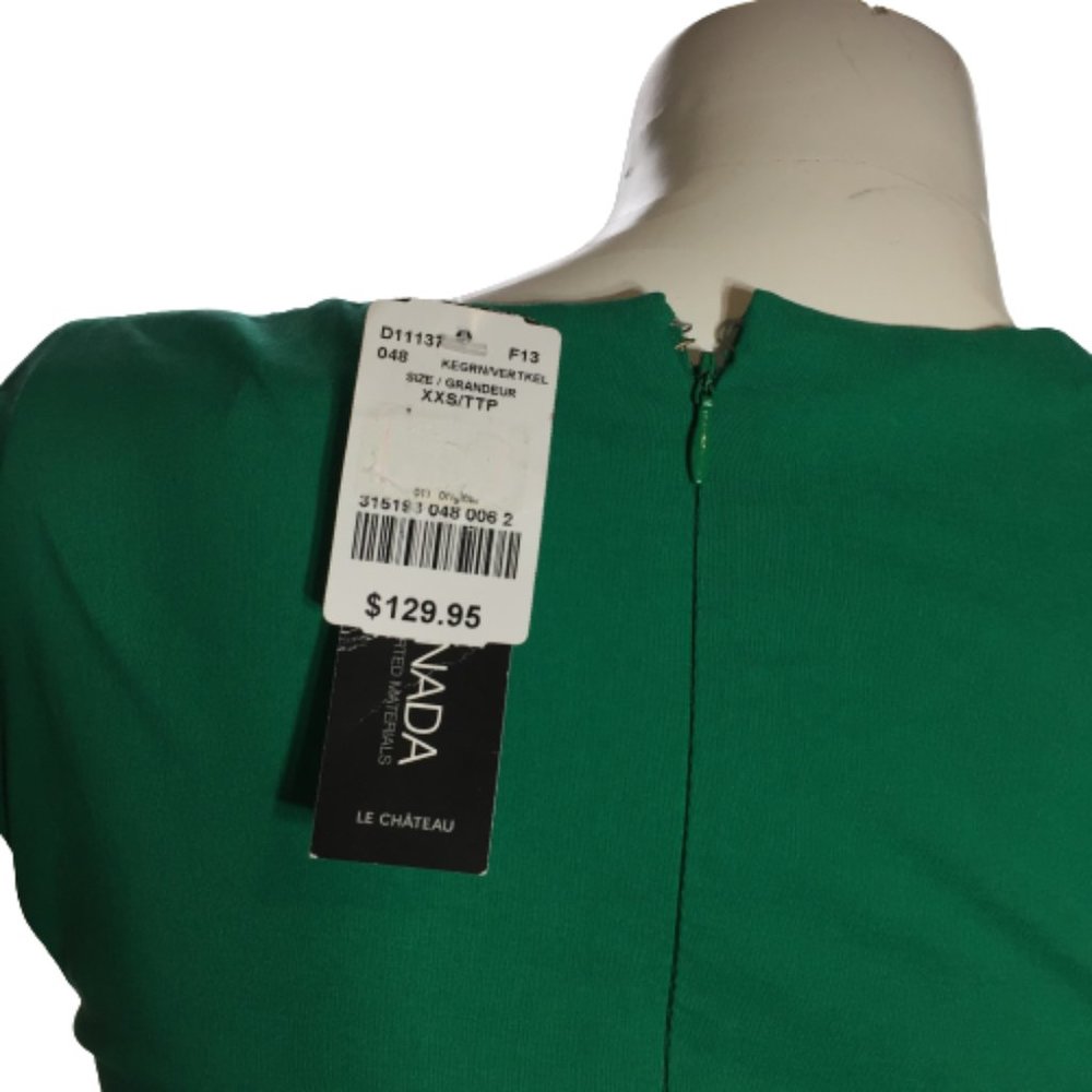 Le Chateau Size XXS Green Cocktail Dress - Picture 9 of 11